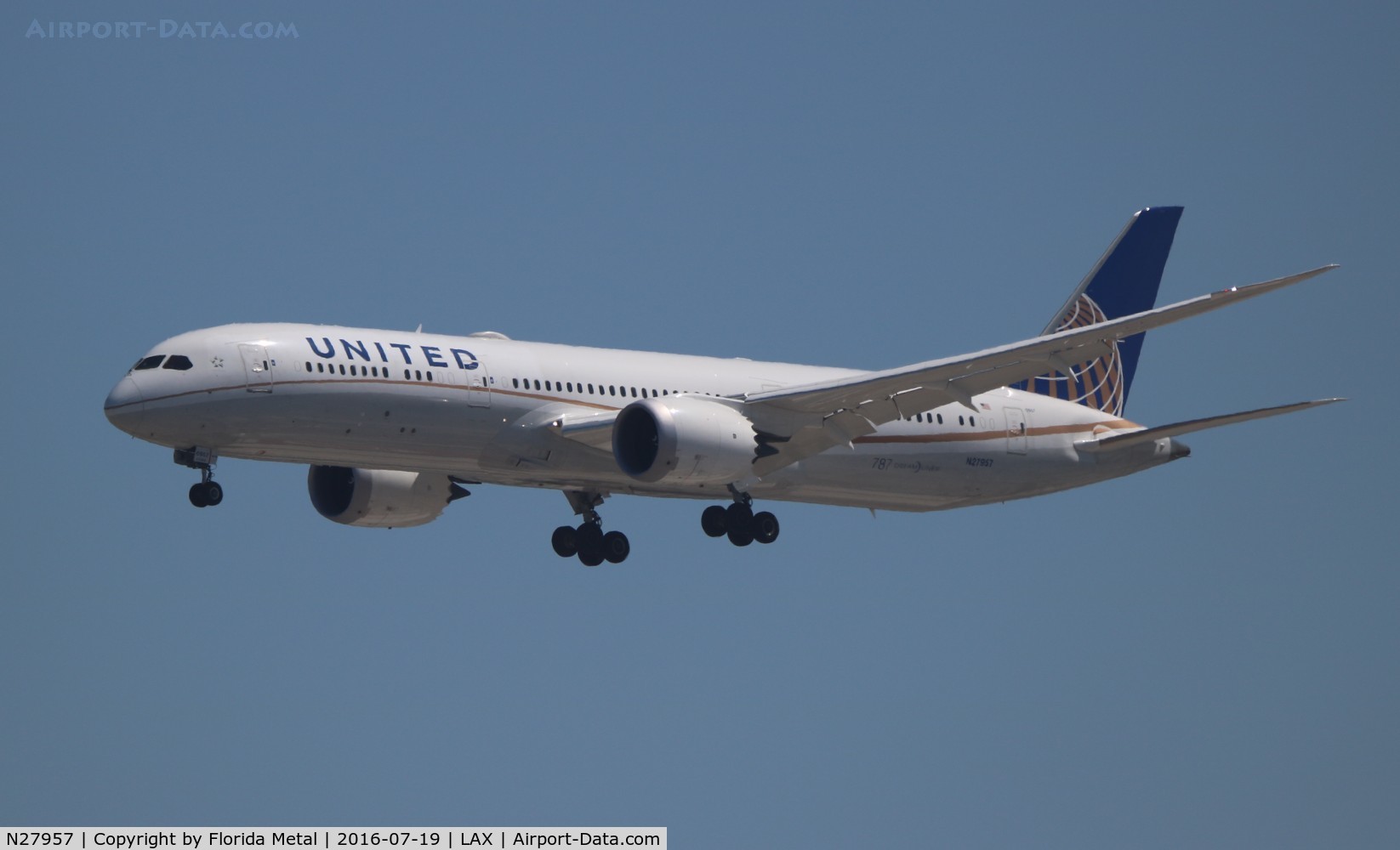 N27957, 2015 Boeing 787-9 Dreamliner C/N 36409, United
