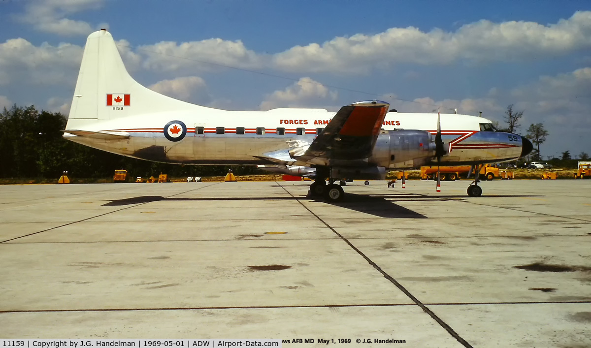 11159, Convair CC-109 Cosmopolitan C/N 11159, At Andrews AFB.