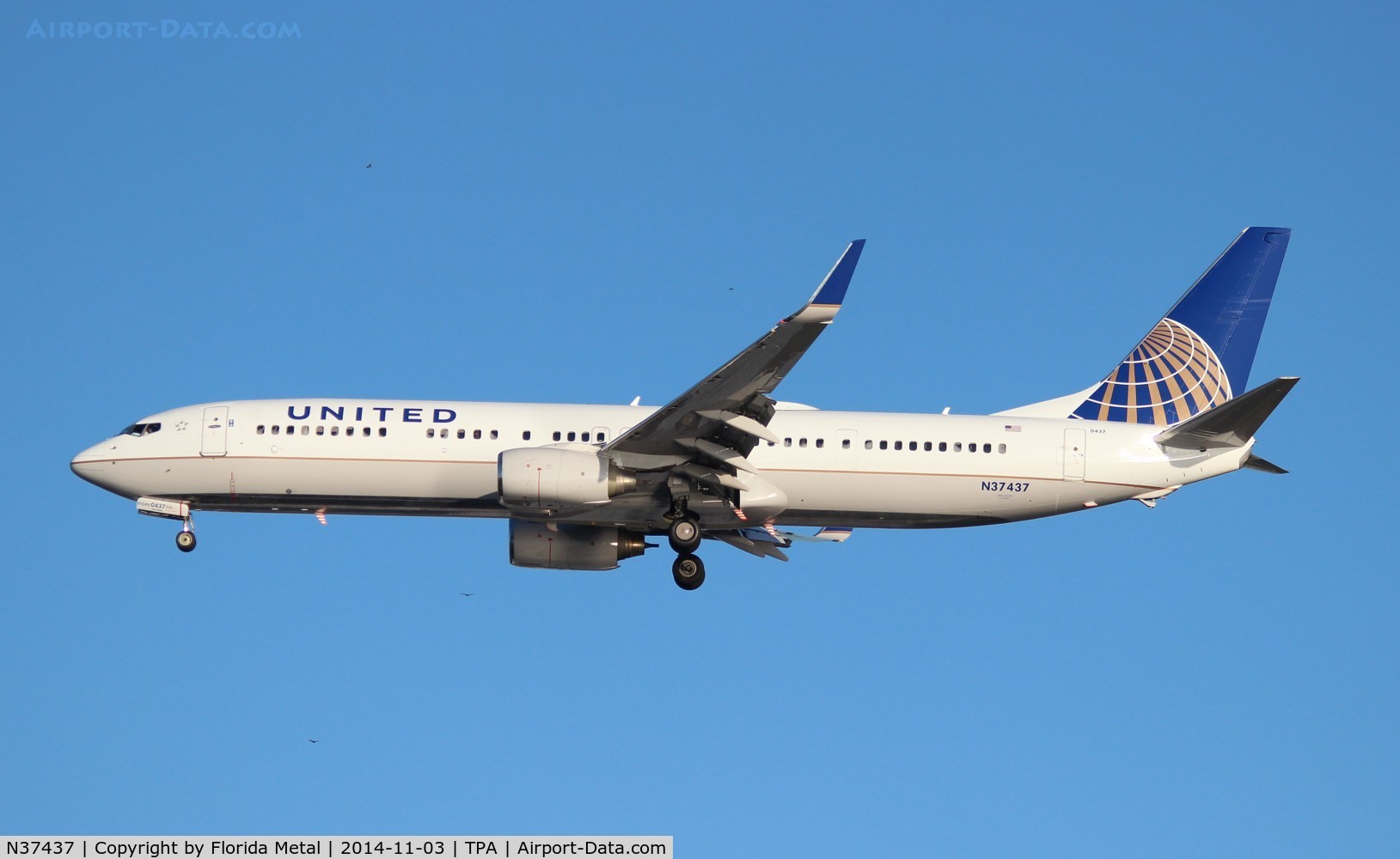 N37437, 2009 Boeing 737-924/ER C/N 33532, United