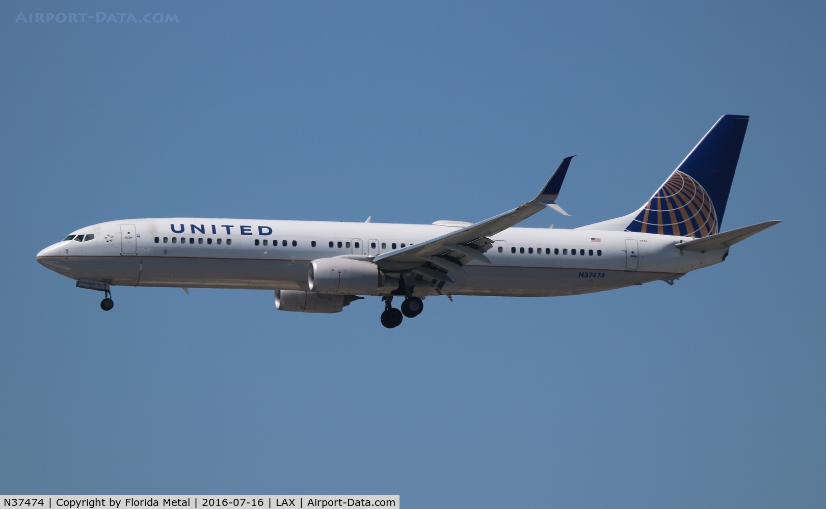 N37474, 2013 Boeing 737-924/ER C/N 31648, United