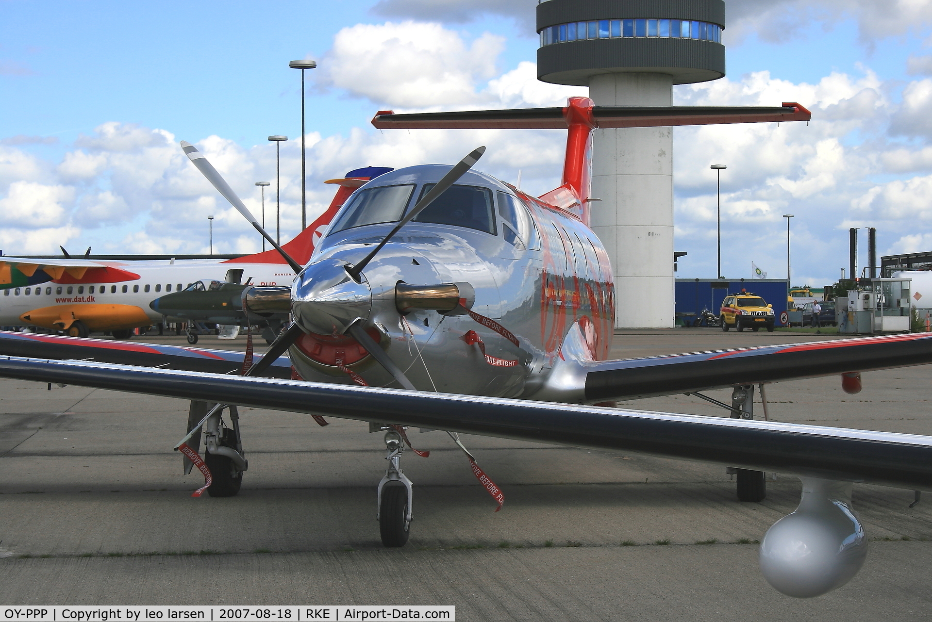 OY-PPP, 2006 Pilatus PC-12/47 C/N 0697, Roskilde Air Show 18.8.2007