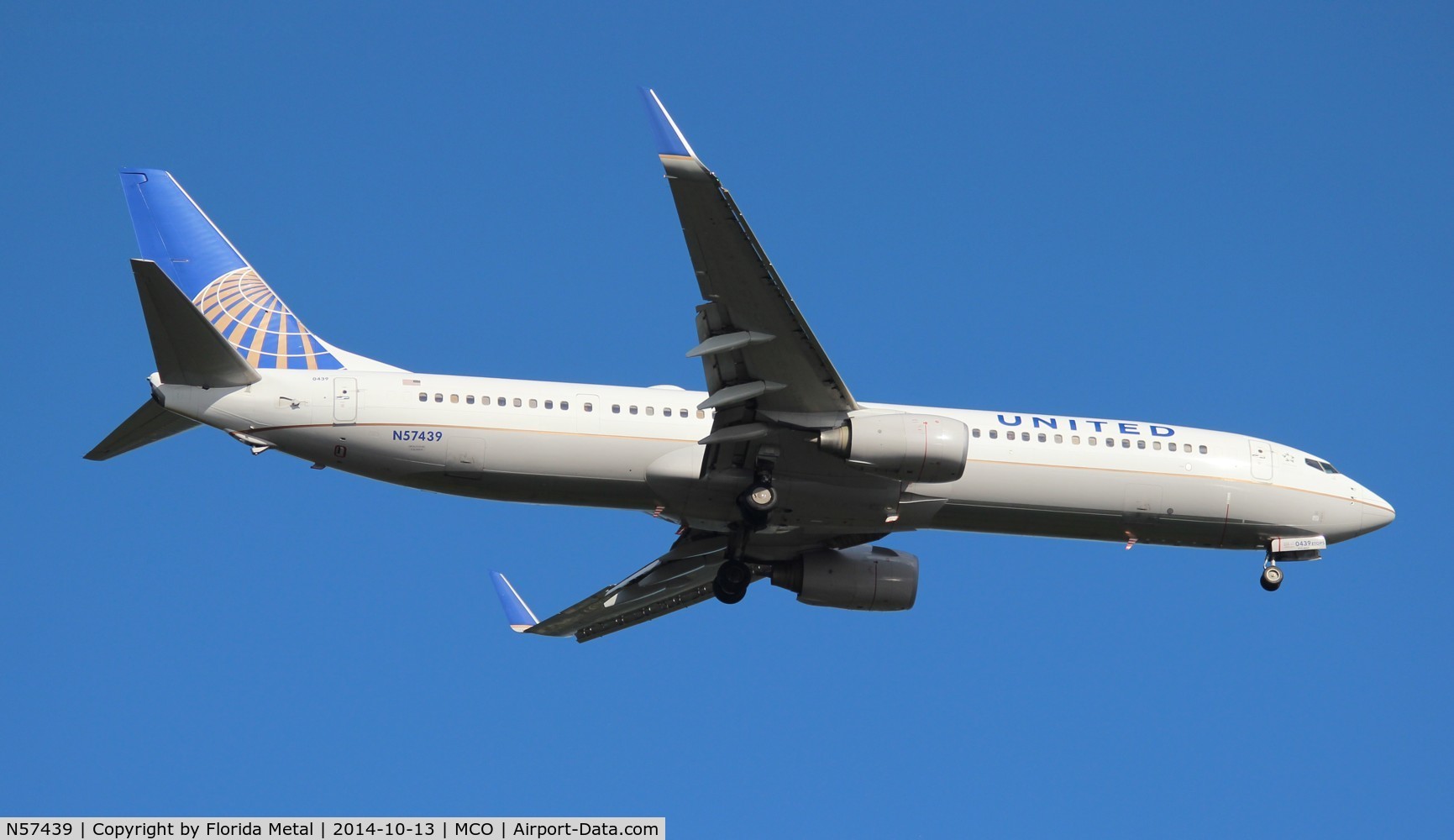 N57439, 2009 Boeing 737-924/ER C/N 33534, United