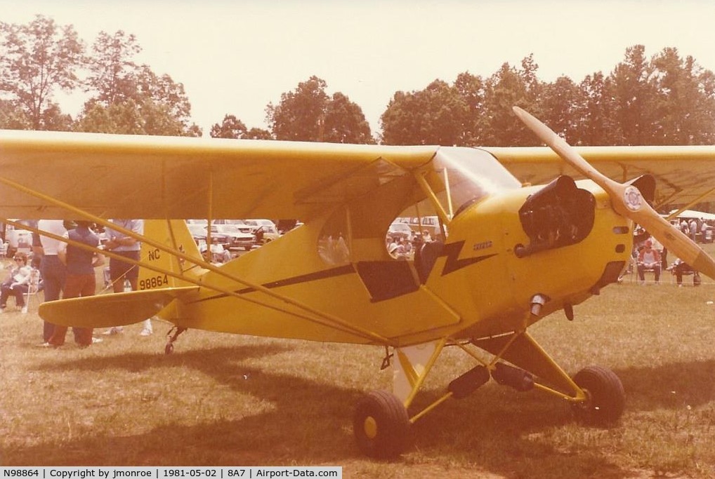 N98864, 1946 Piper J3C-65S Cub C/N 19126, Scanned from Print