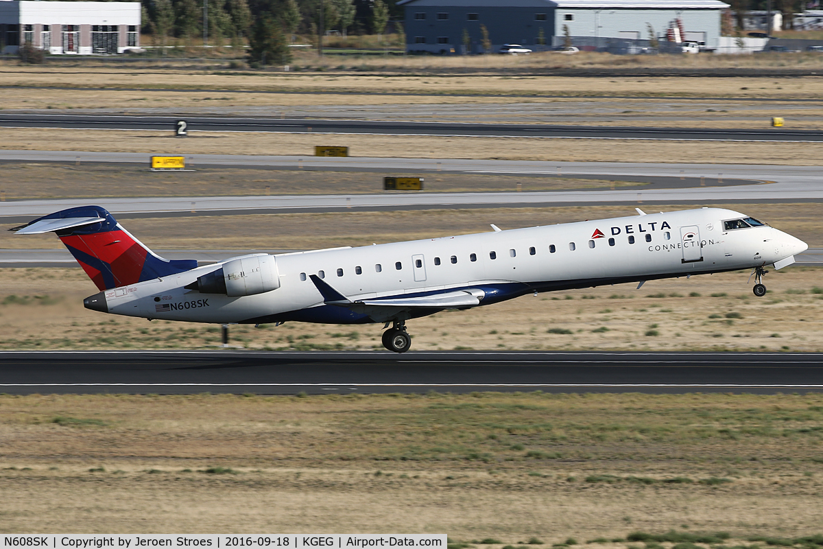 N608SK, 2006 Bombardier CRJ-700 (CL-600-2C10) Regional Jet C/N 10252, Spokane