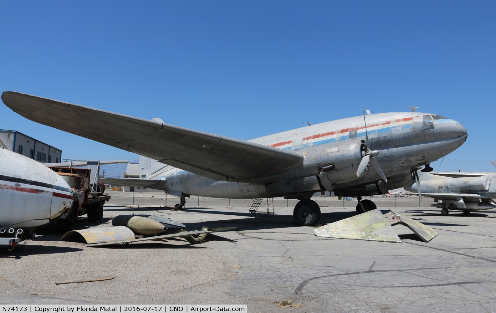 N74173, 1959 Curtiss C-46A Commando C/N 289, C-46A