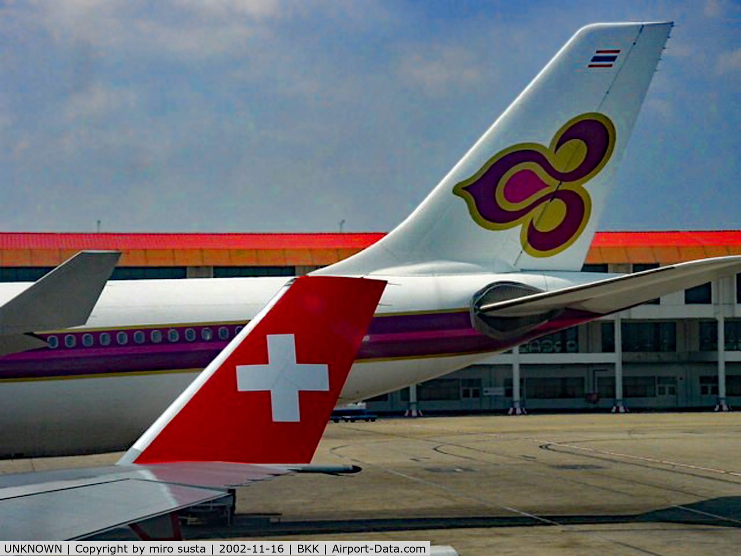 UNKNOWN, Miscellaneous Various C/N unknown, Swiss & Thailand Airlines