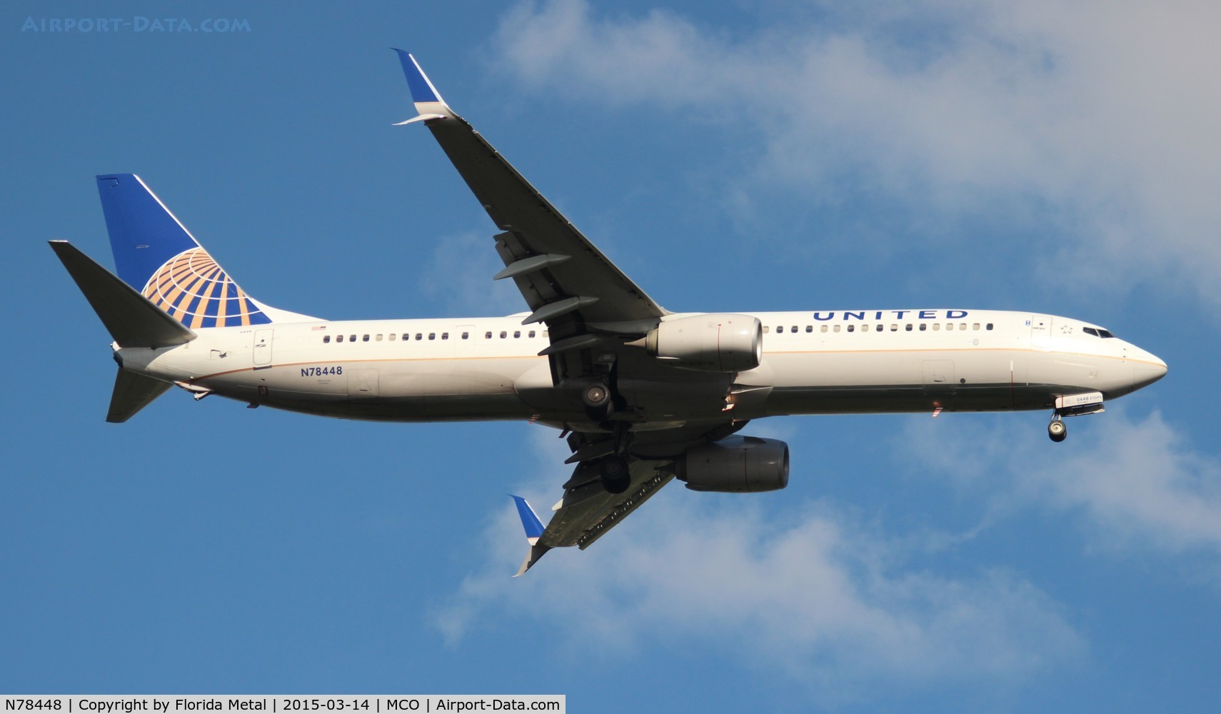 N78448, 2012 Boeing 737-924/ER C/N 40003, United