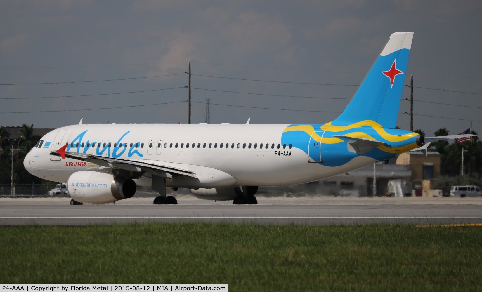 P4-AAA, 1996 Airbus A320-232 C/N 582, Aruba Airlines