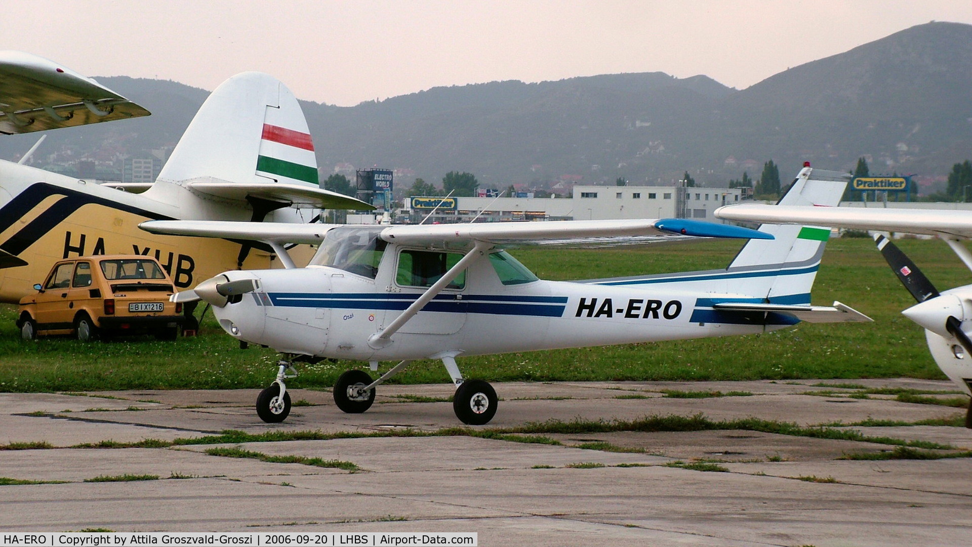 HA-ERO, Cessna 152 C/N 15285576, Budaörs Airport, Hungary
