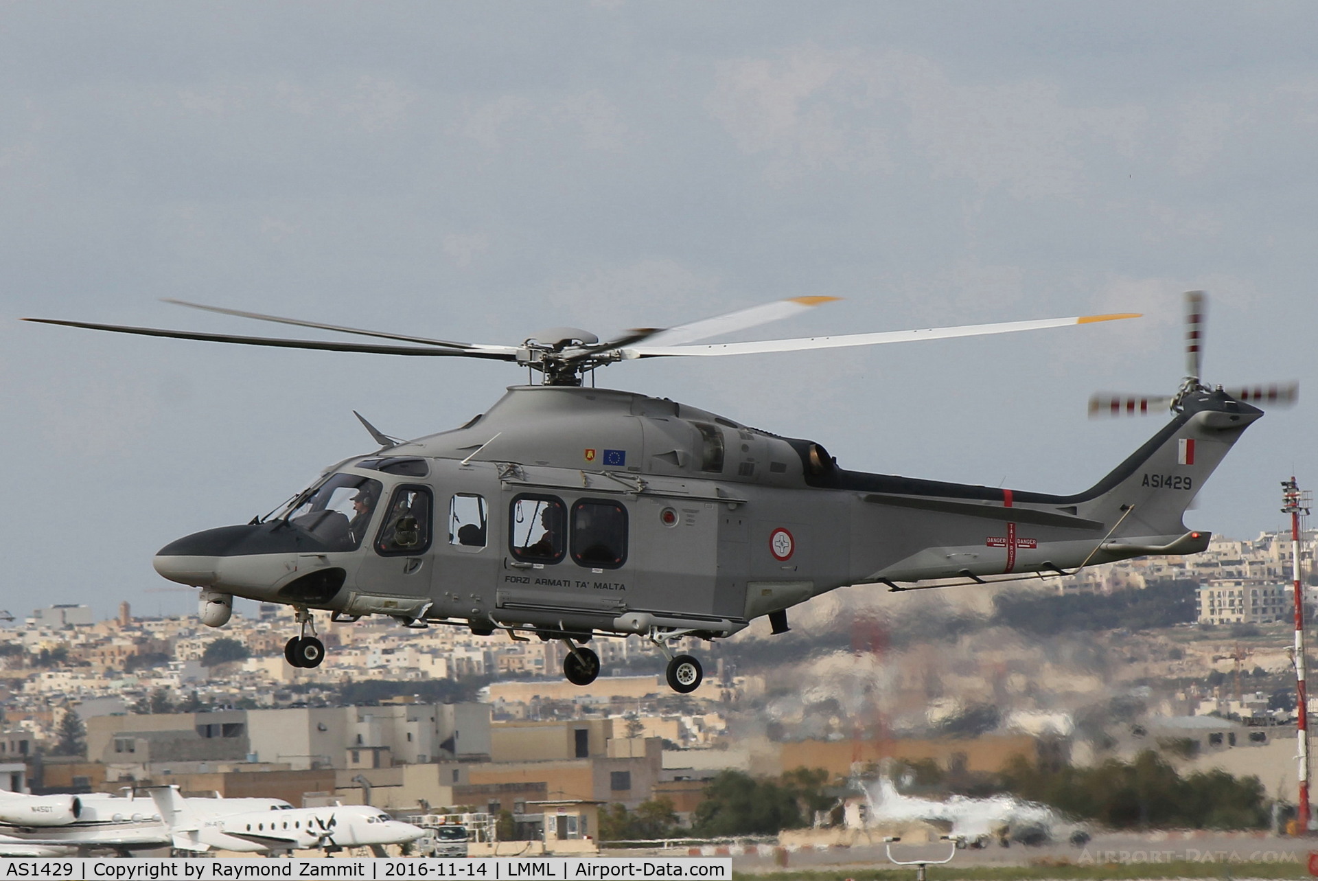 AS1429, AgustaWestland AW-139 C/N 31595, Agusta Westland AS1429 Armed Forces of Malta