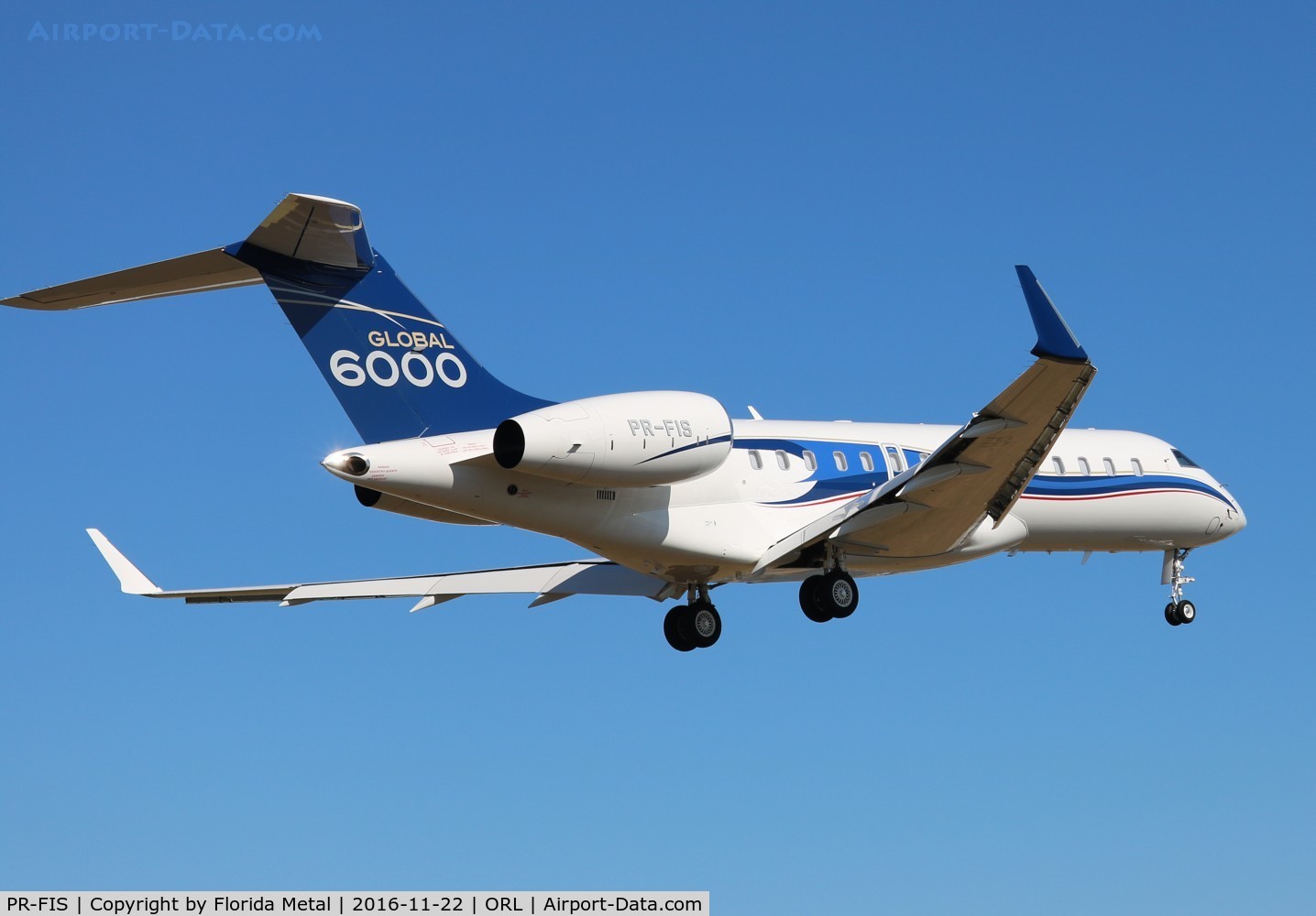 PR-FIS, 2015 Bombardier BD-700-1A10 Global 6000 C/N 9653, Global 6000