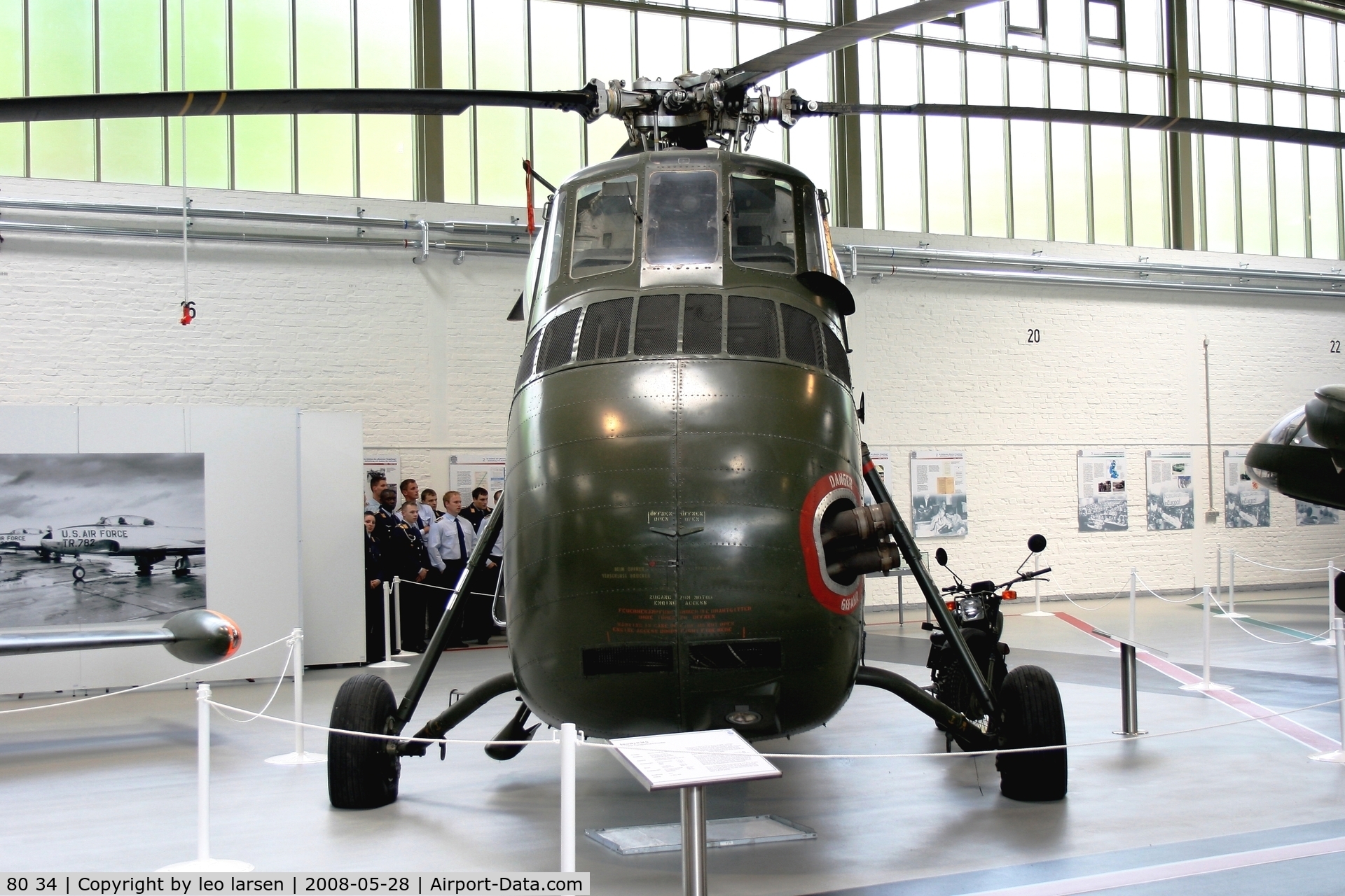80 34, Sikorsky H-34G Choctaw C/N 58-1099, Berlin Gatow Museum 28.5.2008