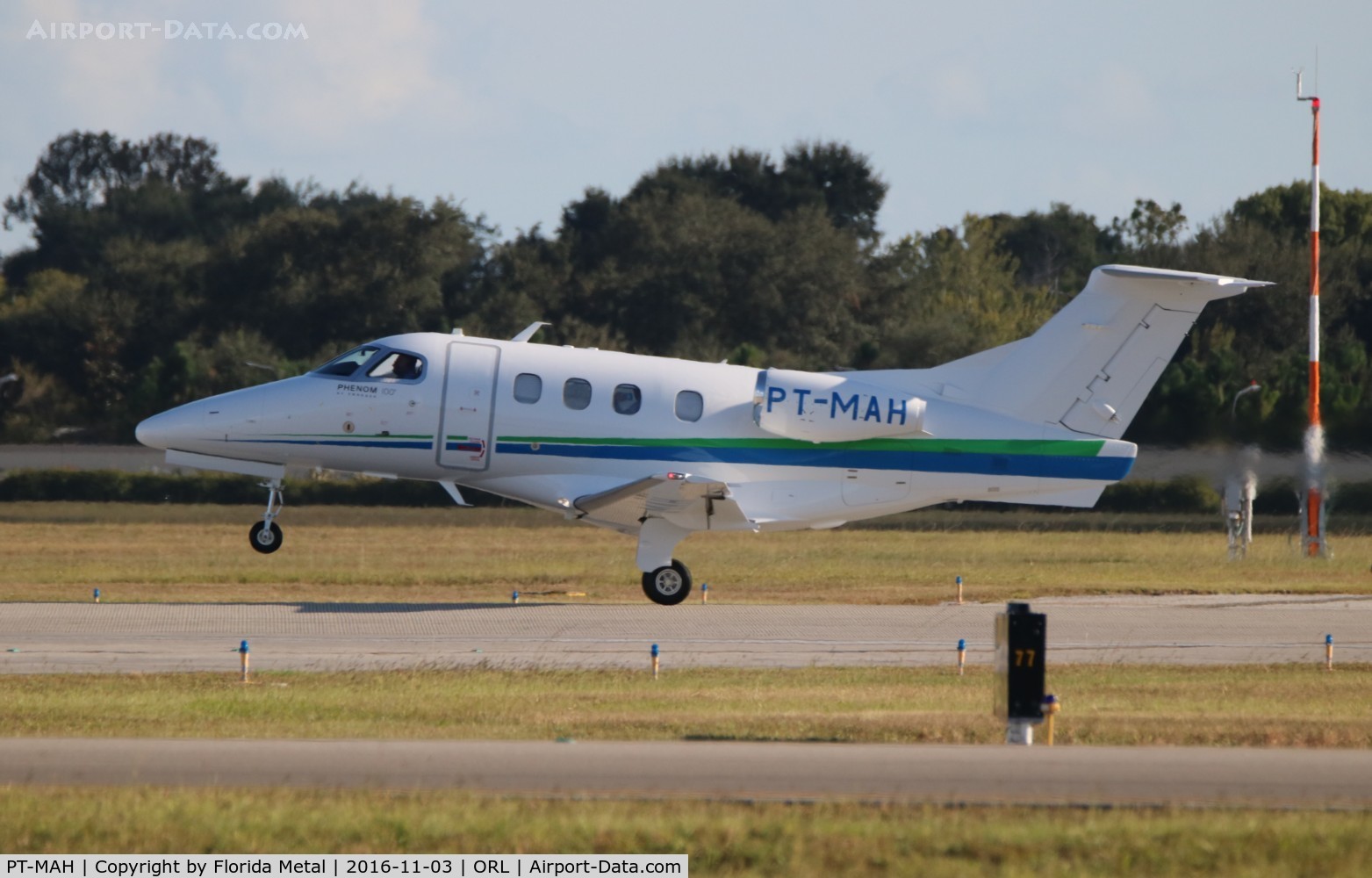 PT-MAH, 2009 Embraer EMB-500 Phenom 100 C/N 50000026, Phenom 100