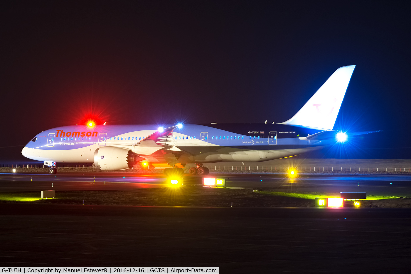 G-TUIH, 2015 Boeing 787-8 Dreamliner C/N 37229, Thomson in TFS
