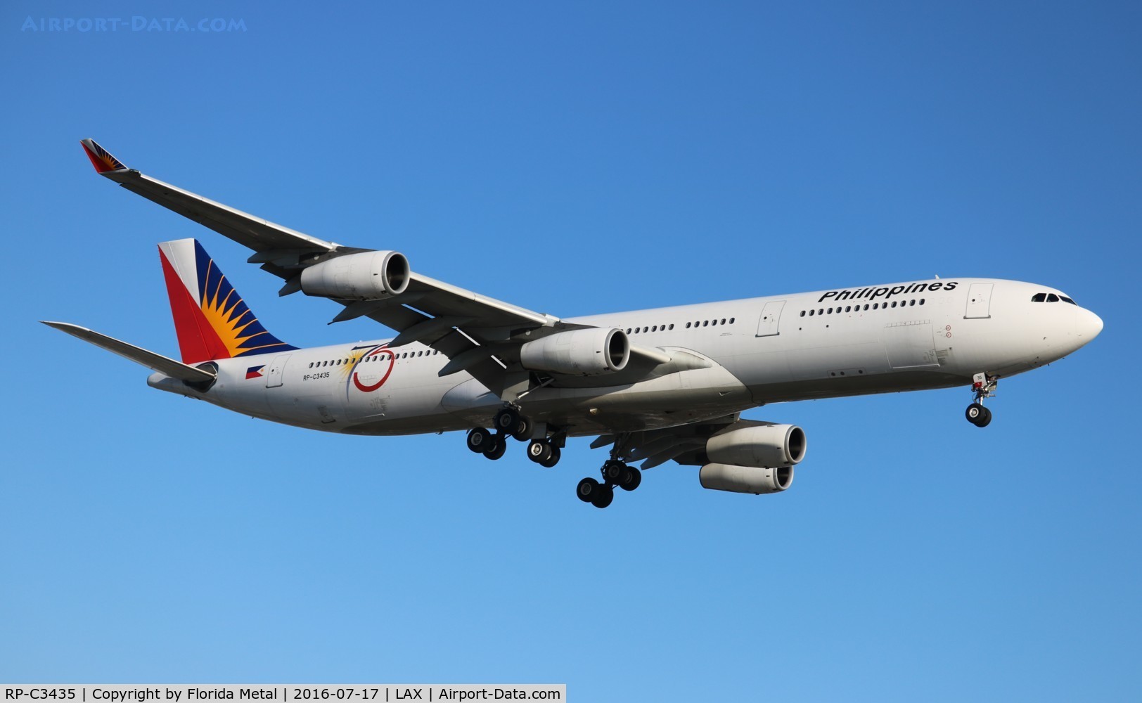 RP-C3435, 2000 Airbus A340-313X C/N 302, Philippine