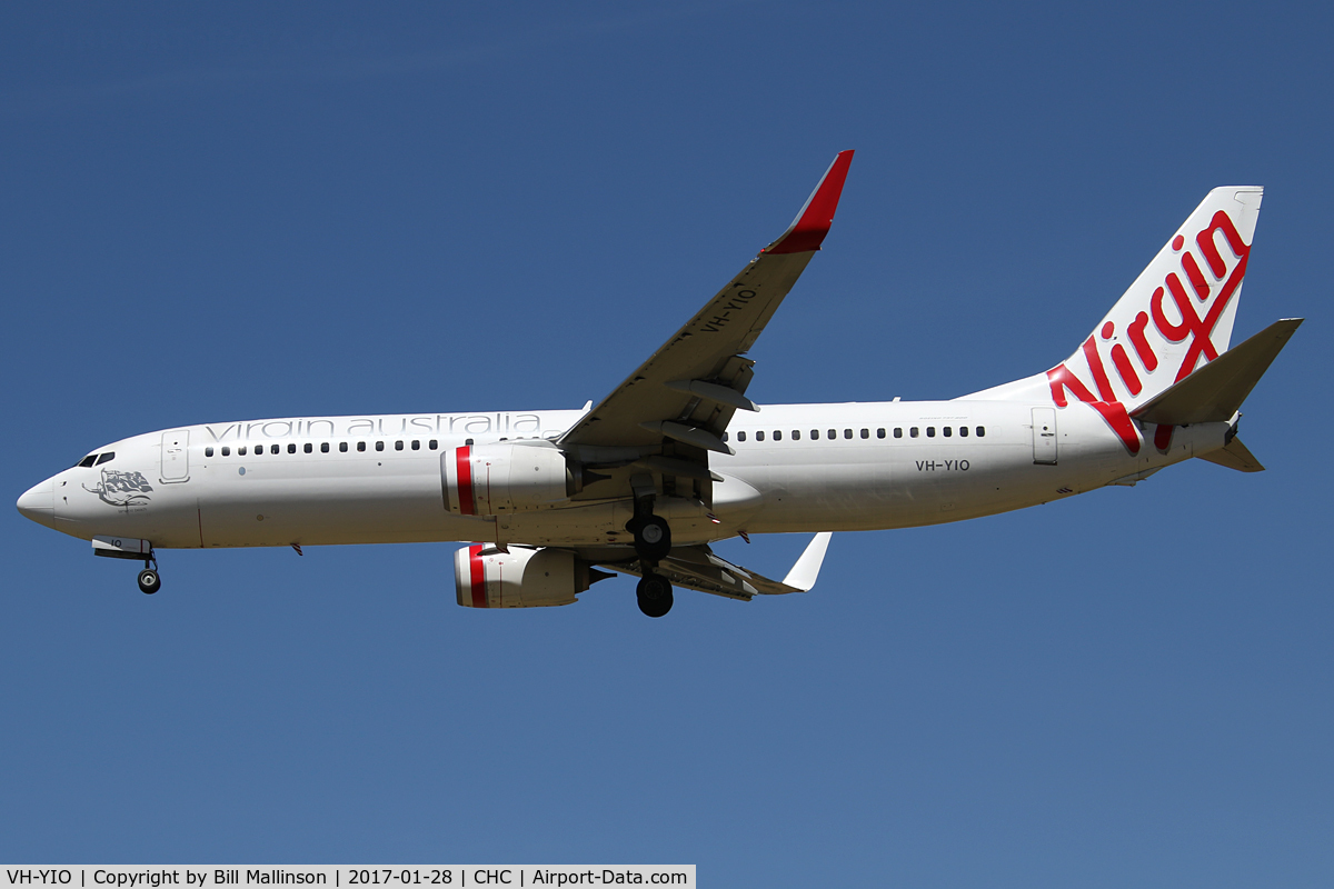 VH-YIO, 2012 Boeing 737-8FE C/N 38714, VA124 from BNE