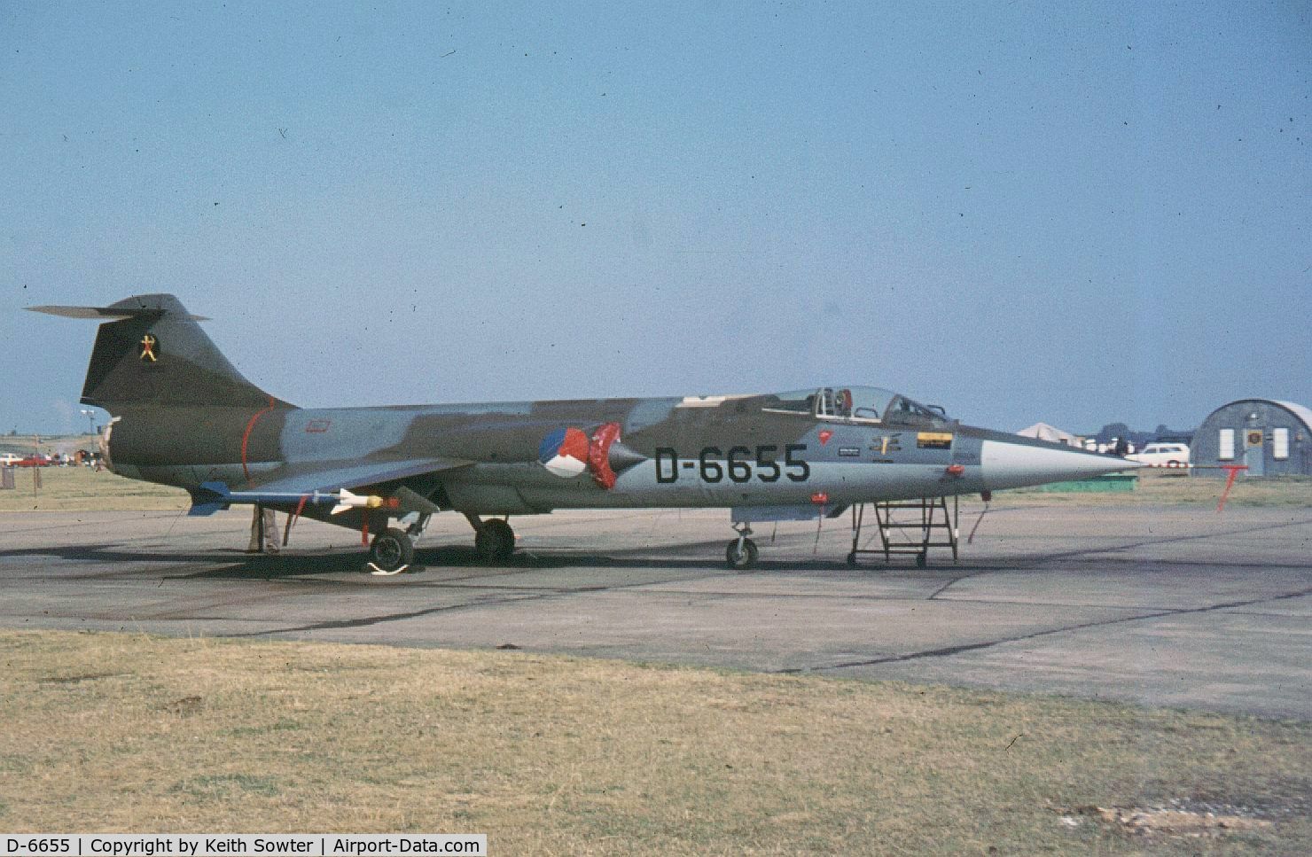 D-6655, Fiat F-104G Starfighter C/N 683-6655, Lakenheath