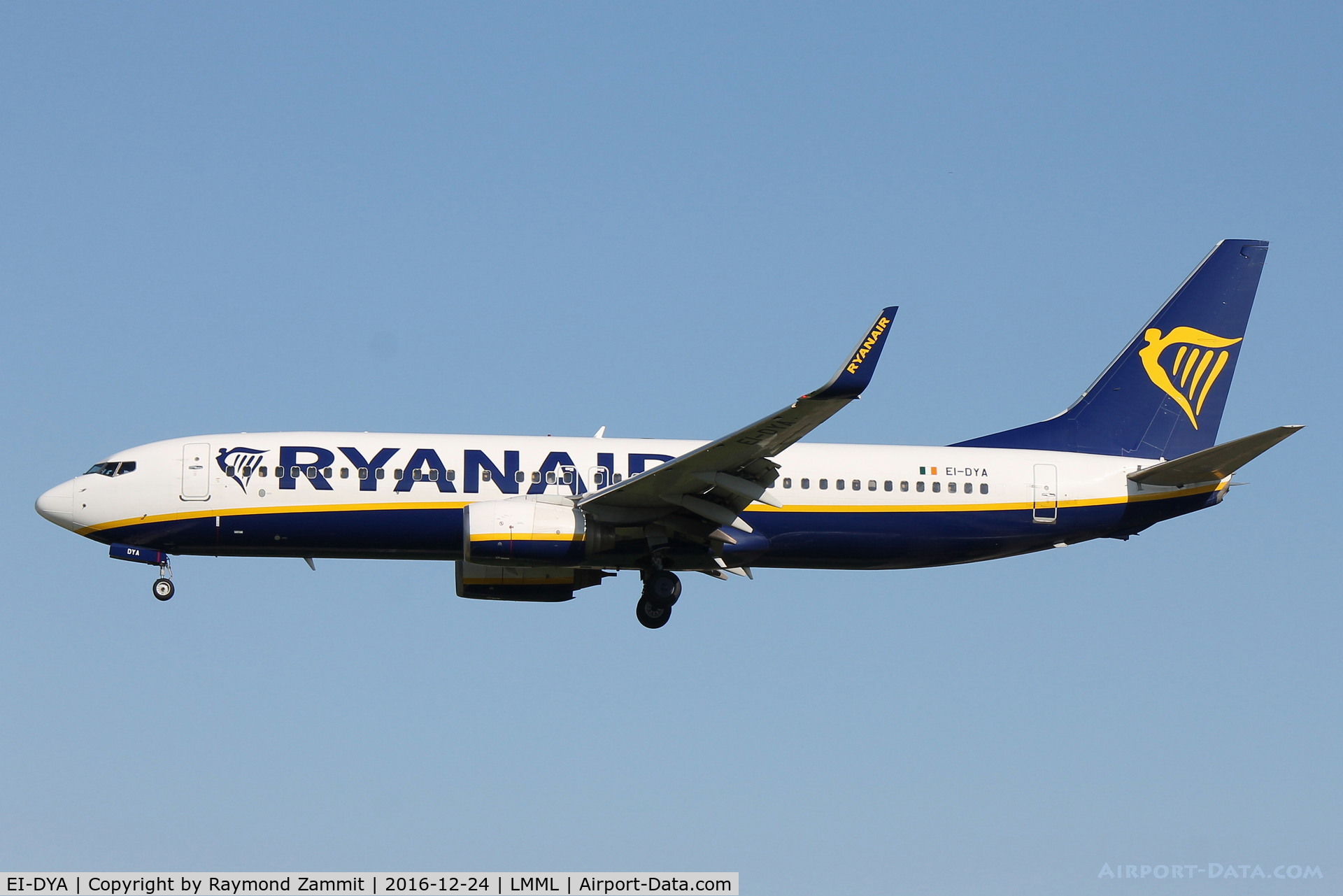 EI-DYA, 2008 Boeing 737-8AS C/N 33631, B737-800 EI-DYA Ryanair