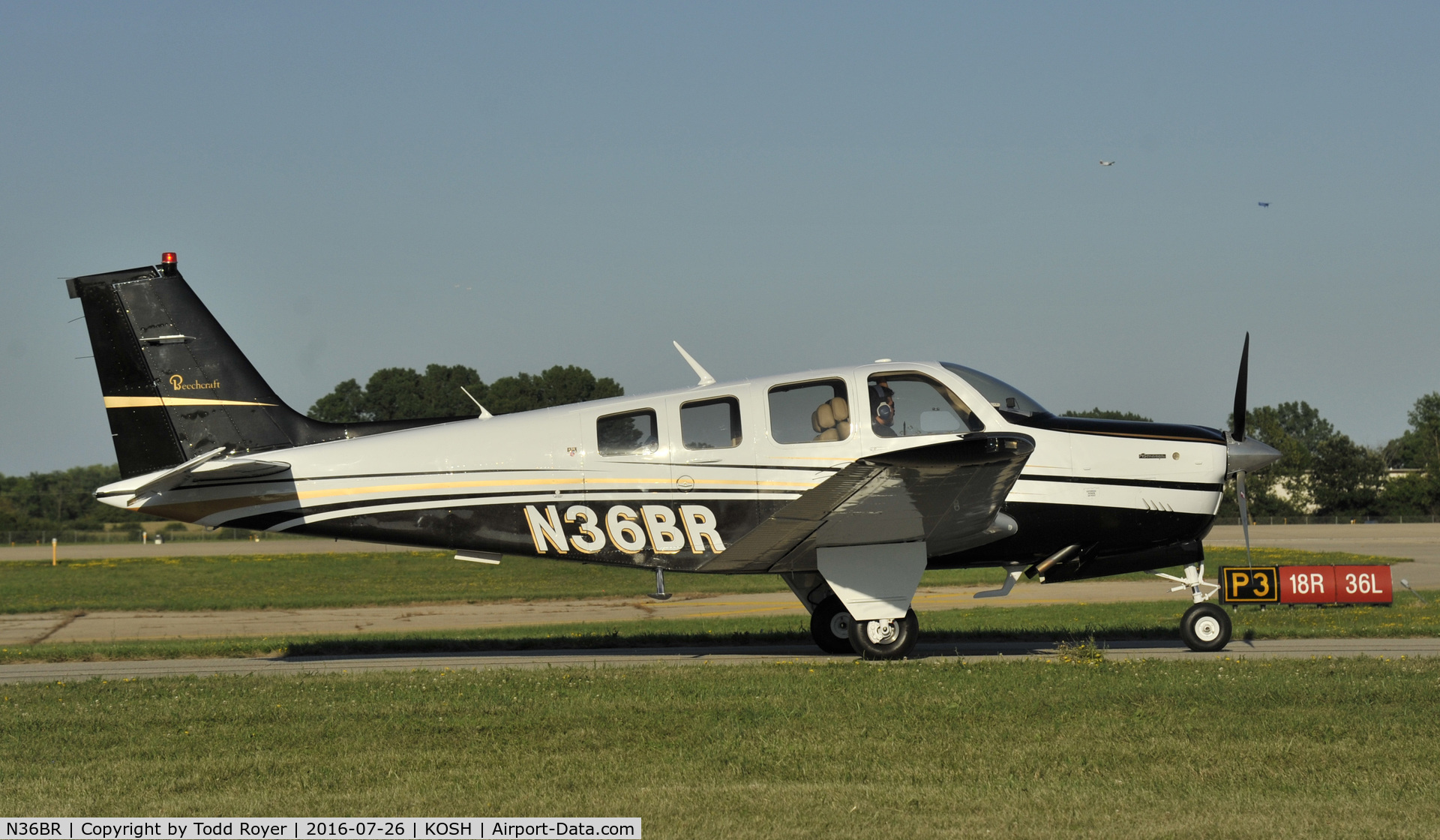 N36BR, 1982 Beech A36 Bonanza 36 C/N E-2000, Airventure 2016