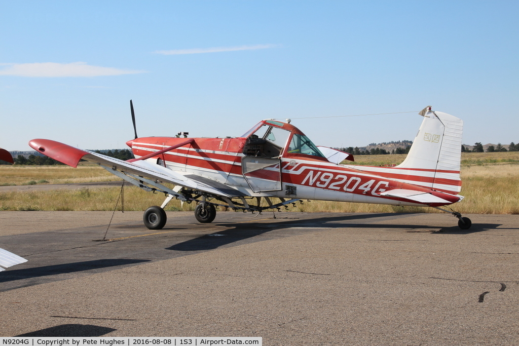 N9204G, 1973 Cessna A188B C/N 18801423, N9204G Cessna A188B at Forsyth Montana