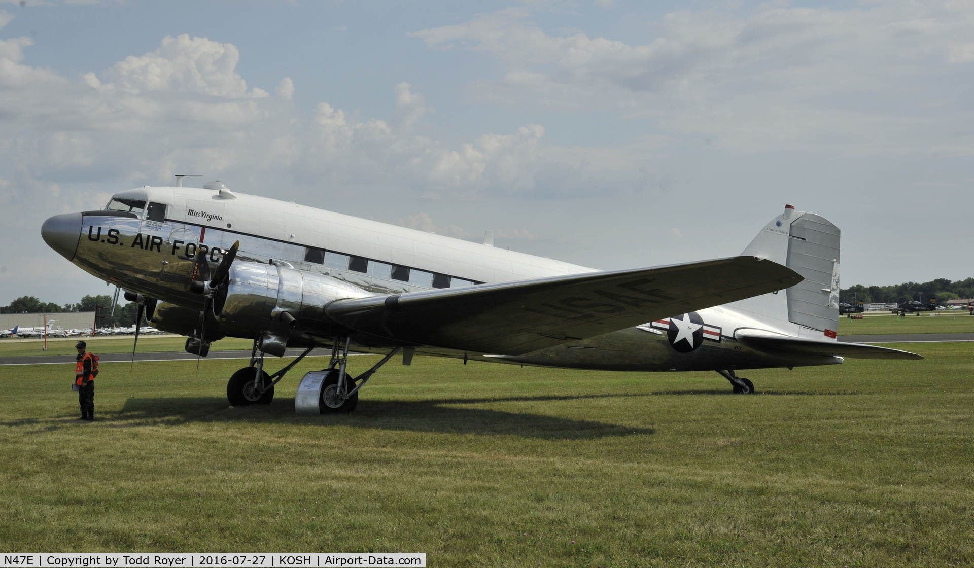 N47E, 1943 Douglas DC-3C (C-47A-60-DL) C/N 13816, Airventure 2016