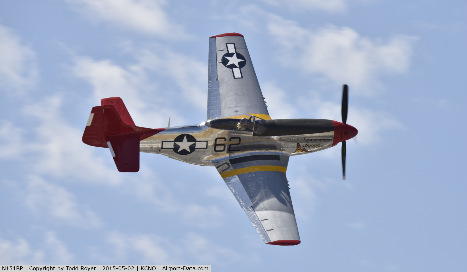 N151BP, 1944 North American P-51D Mustang C/N 122-41448, Planes of Fame Airshow