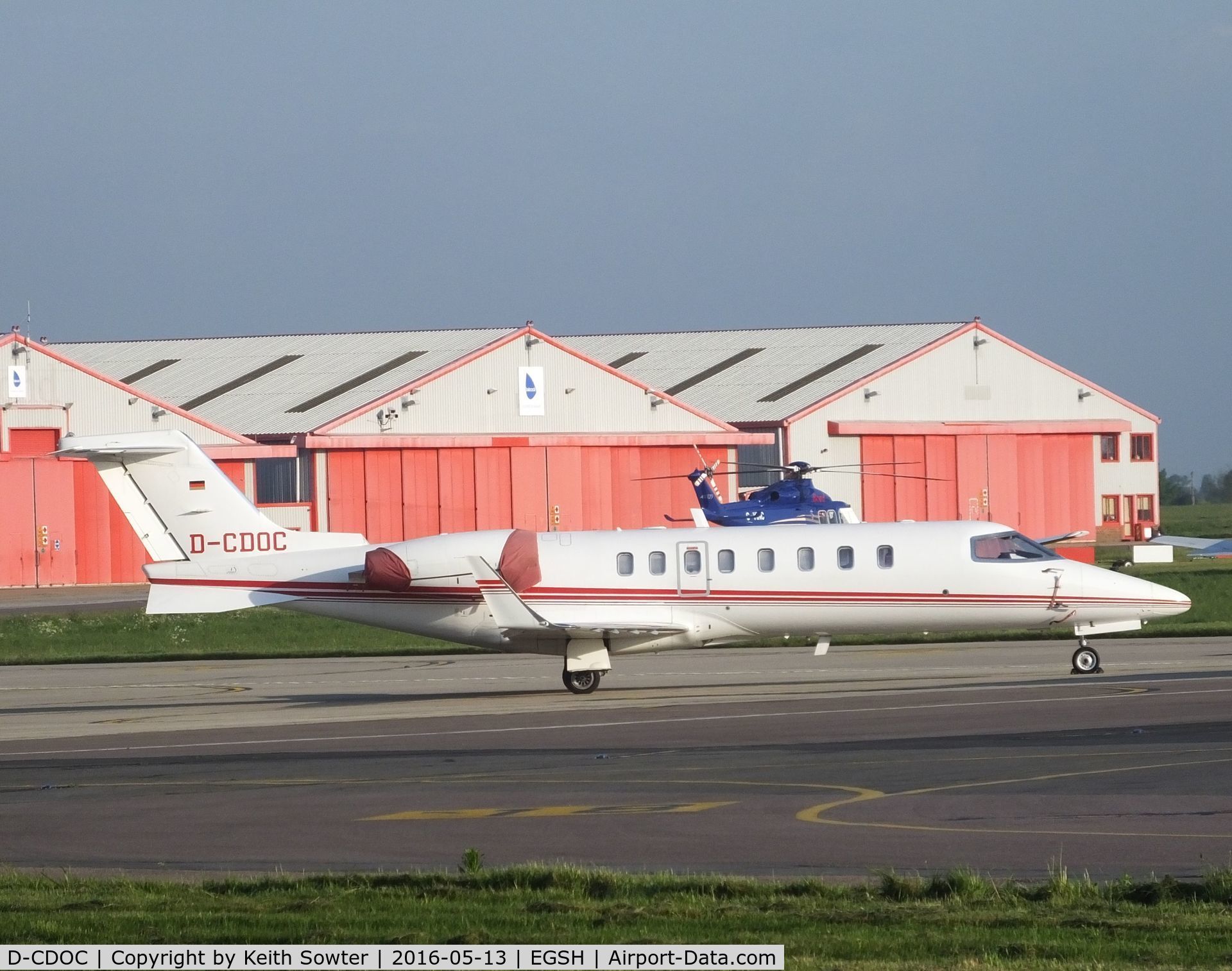 D-CDOC, 1998 Learjet 45 C/N 45-018, On Saxon apron