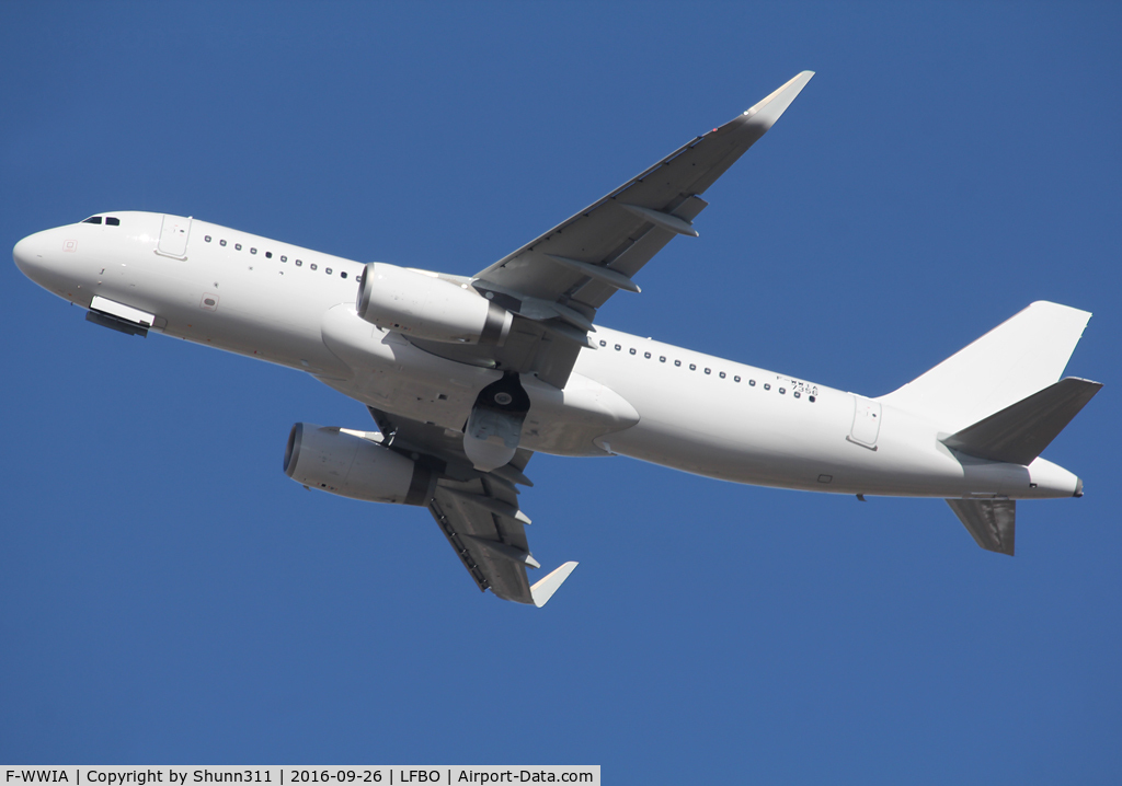 F-WWIA, 2016 Airbus A320-232 C/N 7356, C/n 7356 - To be B-22322