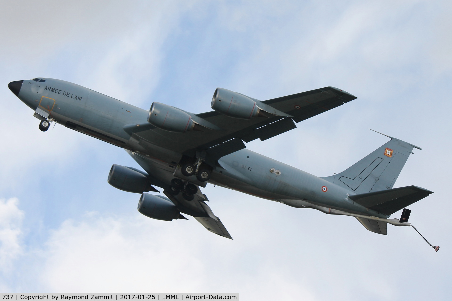 737, 1964 Boeing C-135FR Stratotanker C/N 18697, Boeing C-135FR Stratotanker 737/31-CI French Air Force