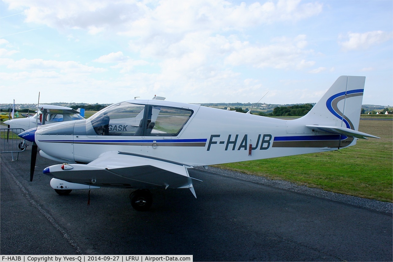 F-HAJB, 2006 Robin DR-400-120 Petit Prince C/N 2604, Robin DR 400-120, Static display, Morlaix-Ploujean airport (LFRU-MXN) air show 2014