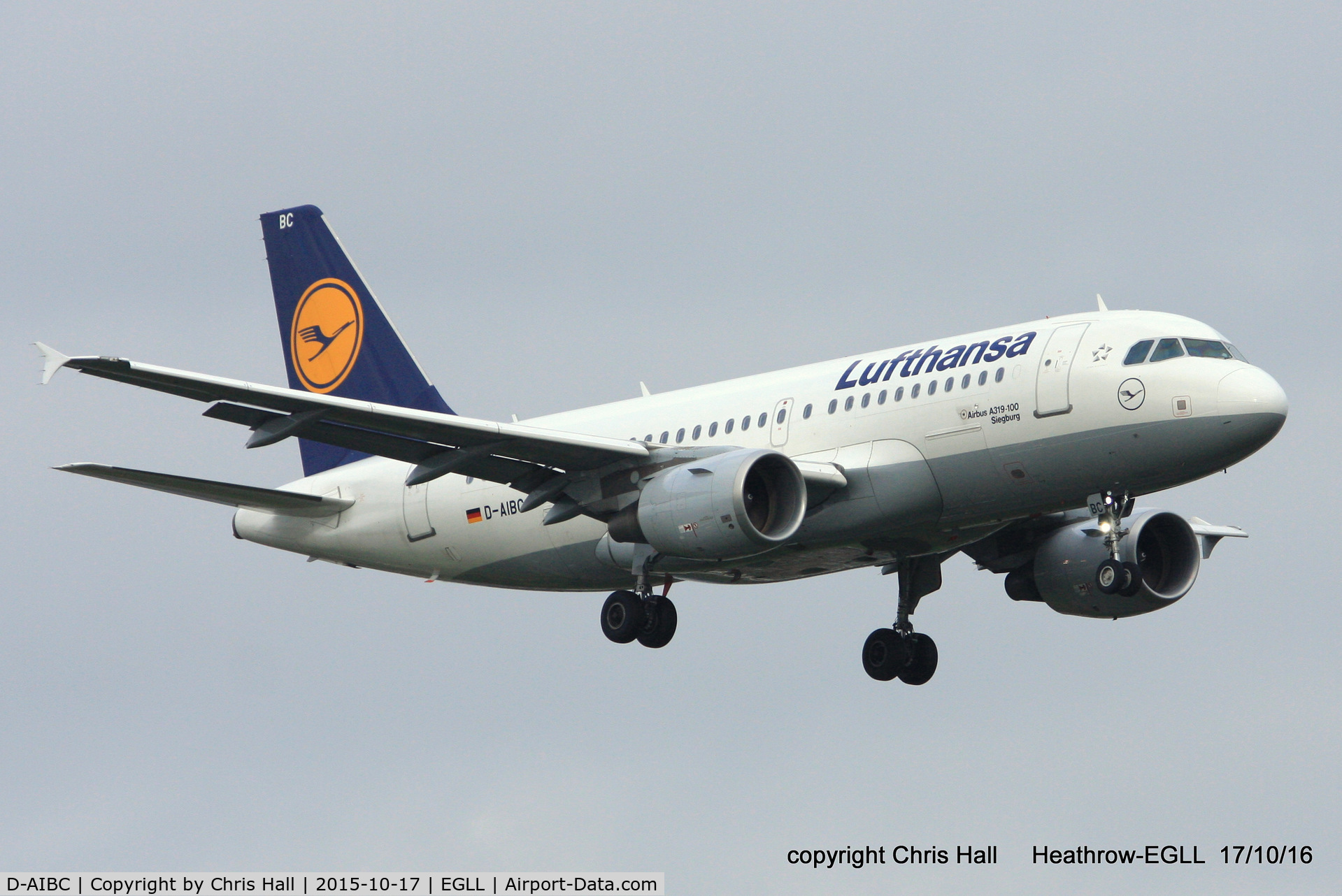 D-AIBC, 2010 Airbus A319-112 C/N 4332, Lufthansa