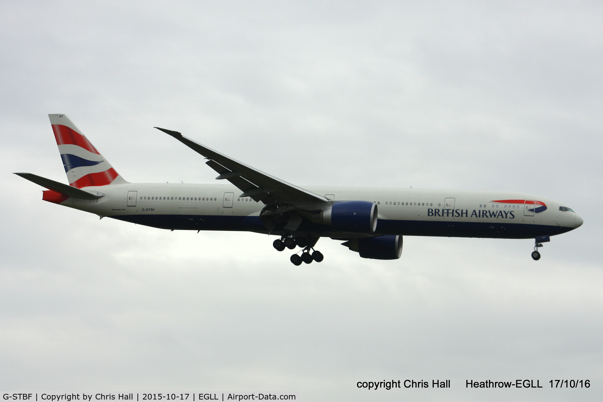 G-STBF, 2012 Boeing 777-336/ER C/N 40543, British Airways