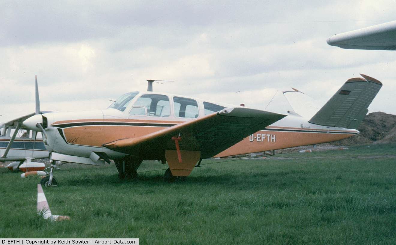 D-EFTH, 1965 Beech V35 Bonanza C/N D-7978, Germany