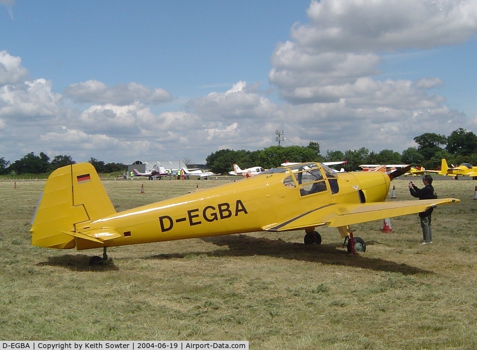 D-EGBA, 1966 Heliopolis Gomhouria Mk.6 (Bu-181) C/N 184, North Weald