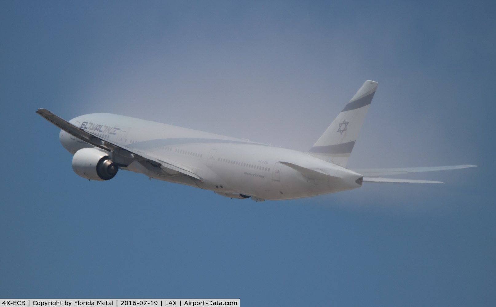 4X-ECB, 2001 Boeing 777-258/ER C/N 30832, El Al Israel