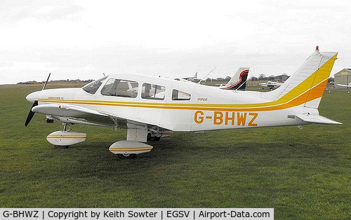 G-BHWZ, 1978 Piper PA-28-181 Cherokee Archer II C/N 28-7890299, Visiting aircraft