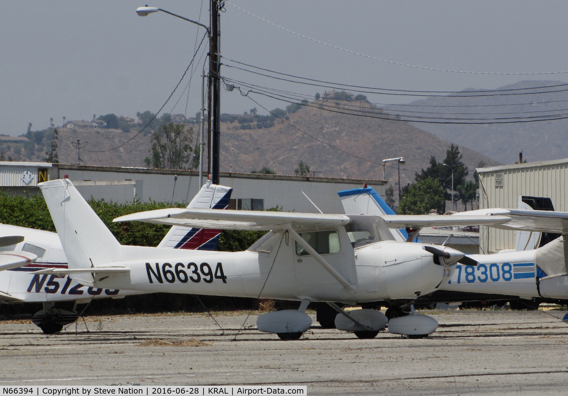 N66394, 1974 Cessna 150M C/N 15076018, California Aviation Servies 1974 Cessna 150M @ Riverside MAP, CA home base