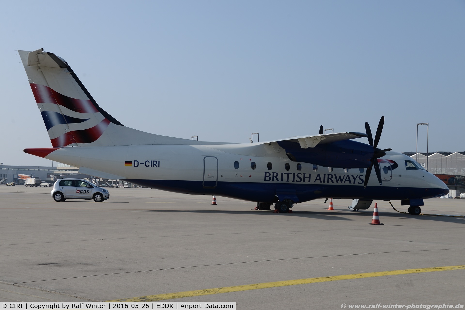 D-CIRI, 1993 Dornier 328-110 C/N 3005, Dornier Do-328-110 - Sun Air of Scandinavia 'British Airways' - 3005 - D-CIRI - 26.05.2016 - CGN