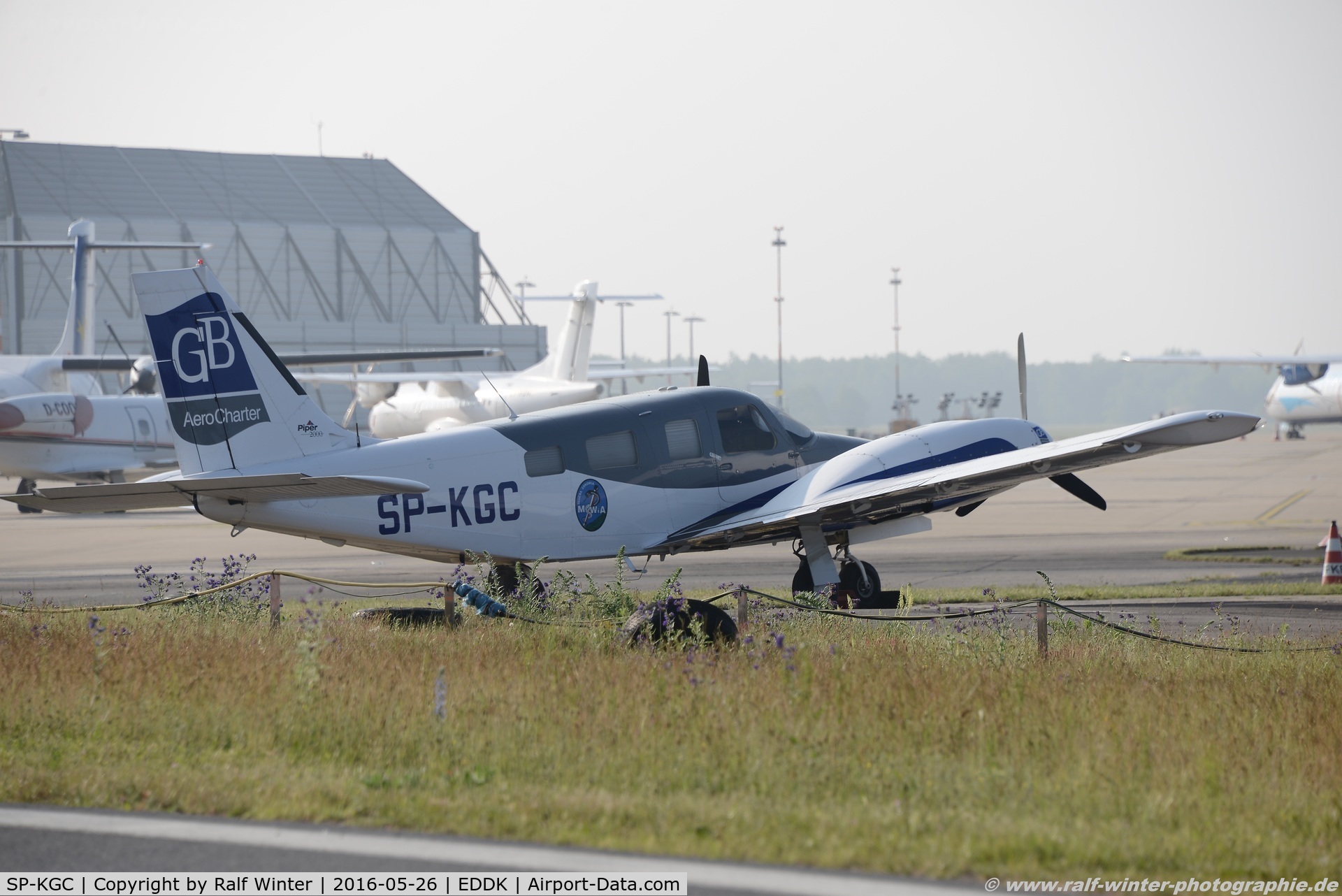 SP-KGC, Piper PA-34-220T Seneca V C/N 34-49194, Piper PA-34-220T Seneca V - GB AeroCharter - 3449194 - SP-KGC - 26.05.2016 - CGN