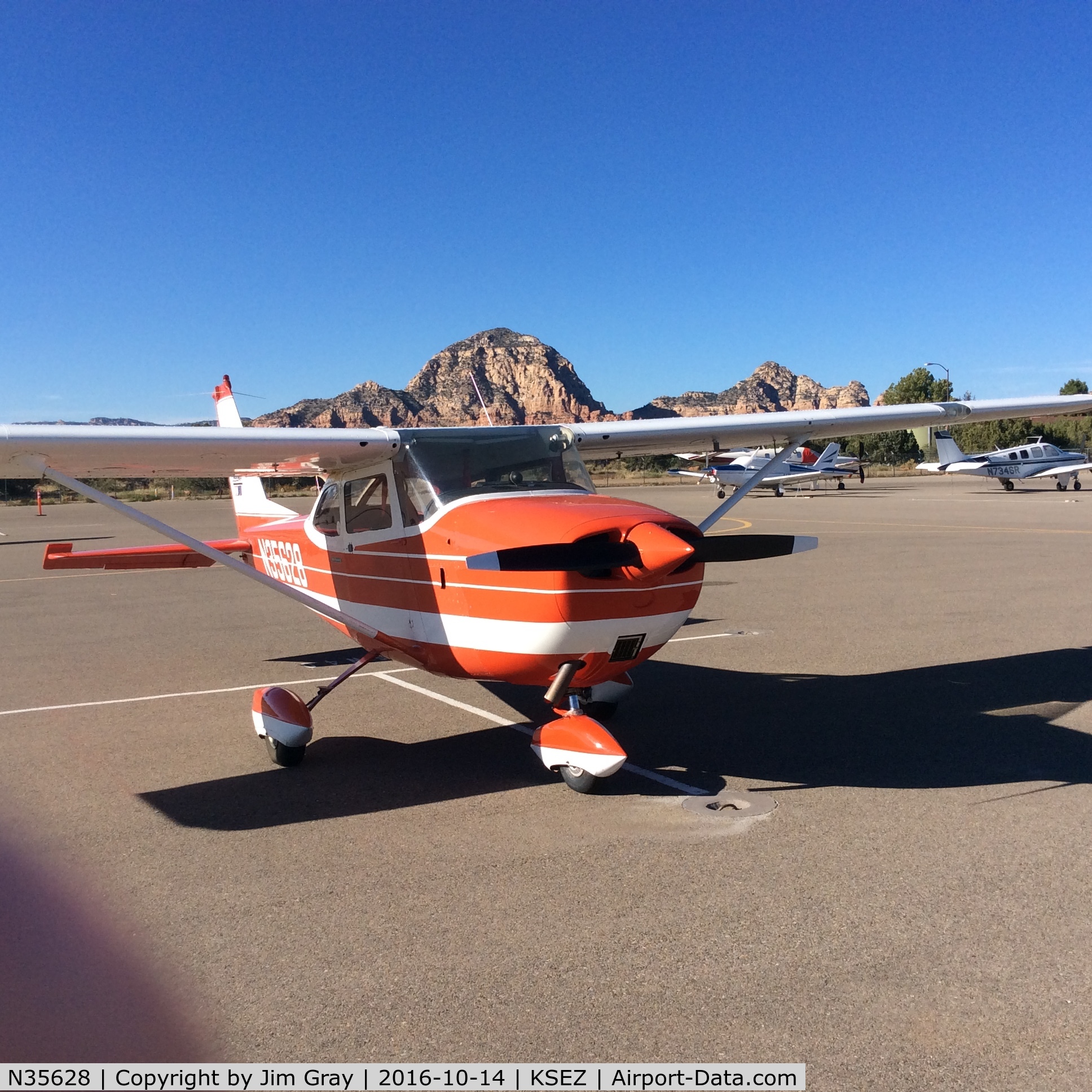 N35628, 1968 Cessna 172I C/N 17256873, Sedona, AZ