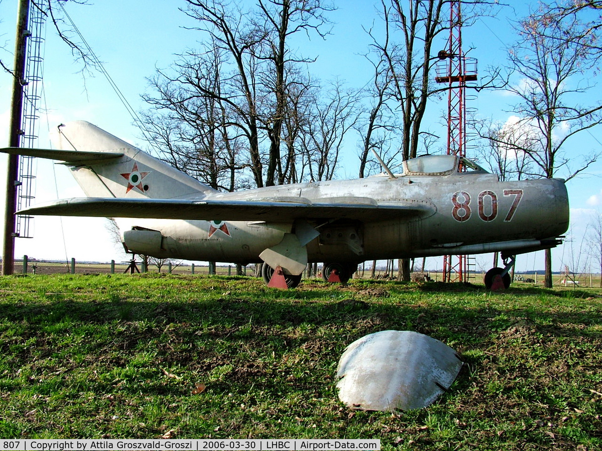 807, 1951 Mikoyan-Gurevich MiG-15 C/N 0807, Békéscsaba Airport, Hungary