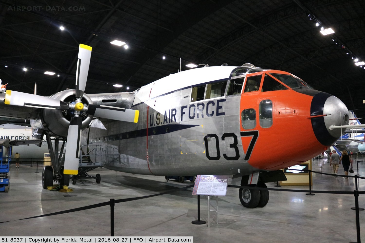 51-8037, 1951 Fairchild C-119J-FA Flying Boxcar C/N 10915, C-119J