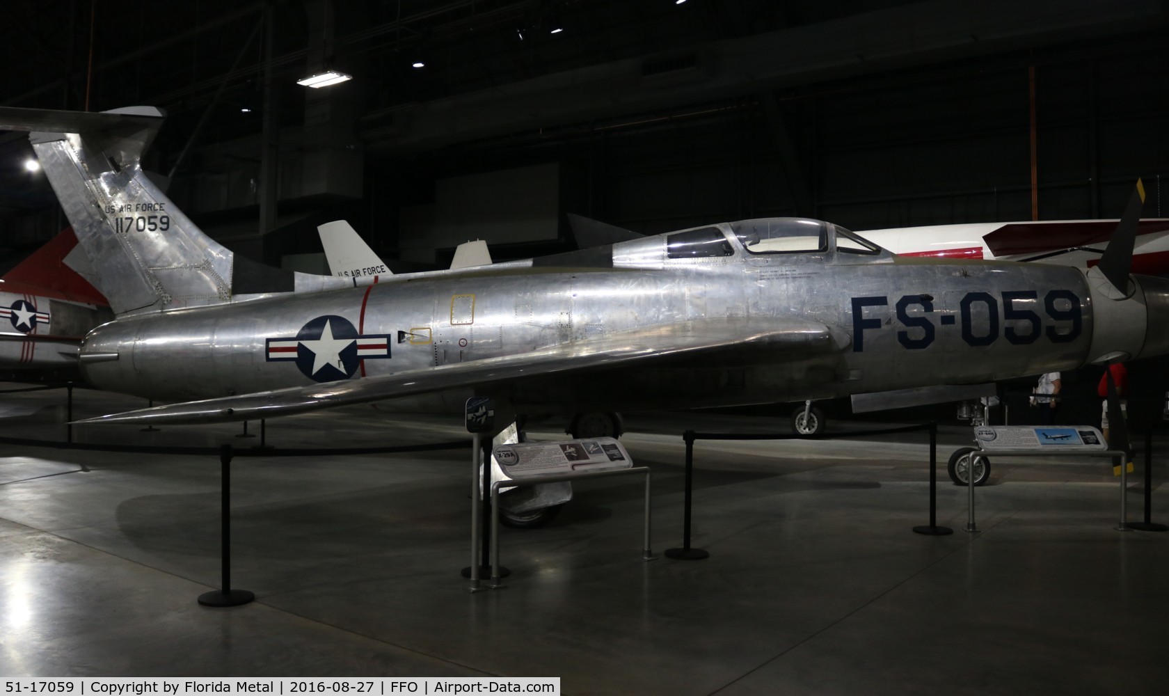 51-17059, 1955 Republic XF-84H Thunderstreak C/N 369, XF-84H