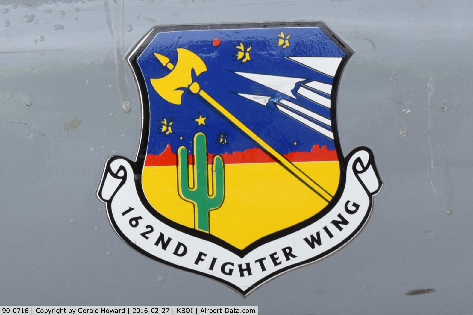 90-0716, General Dynamics F-16C C/N 1C-324, 162nd Fighter Wing, AZ ANG.