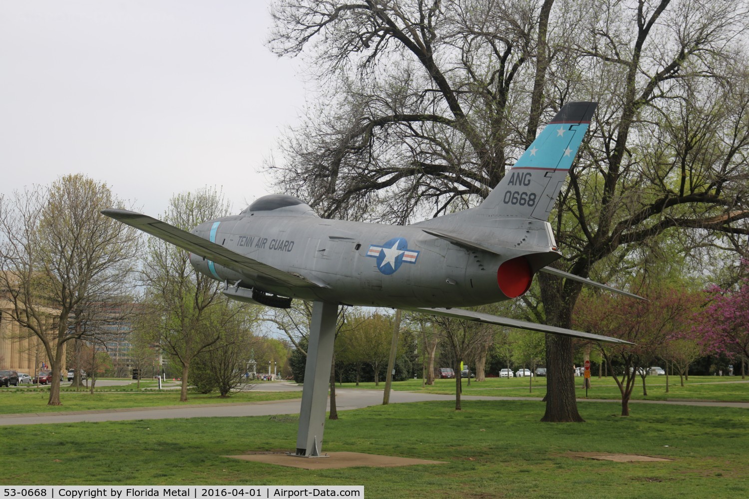 53-0668, 1953 North American F-86L Sabre C/N 201-112, F-86L Sabre in Nashville TN