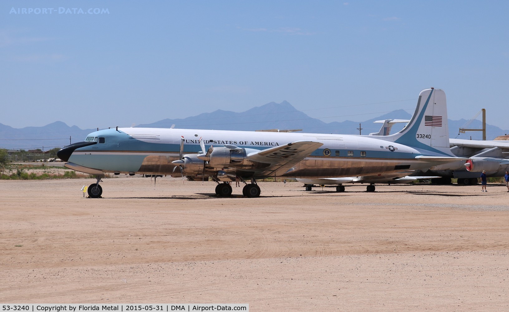53-3240, 1954 Douglas VC-118A Liftmaster C/N 44611, VC-118