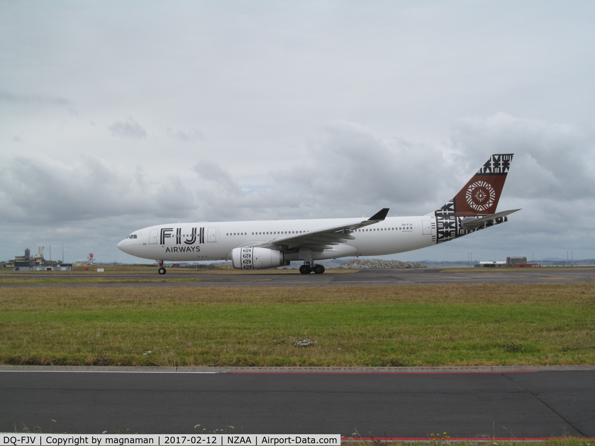 DQ-FJV, 2013 Airbus A330-243 C/N 1465, not every day you see one of these - well actually you do in NZ