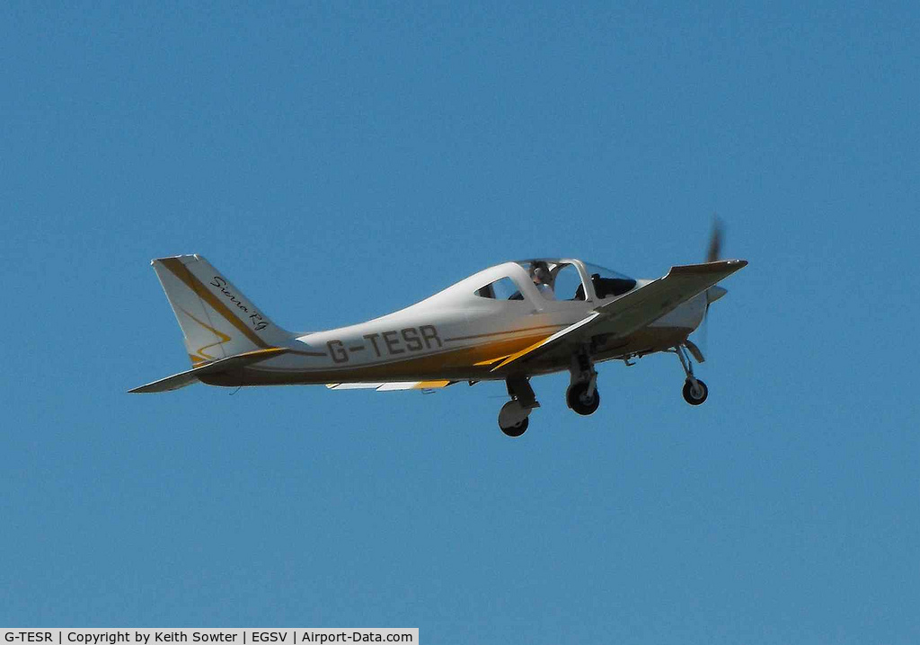 G-TESR, 2008 Tecnam P-2002RG Sierra C/N PFA 333A-14758, Visiting aircraft