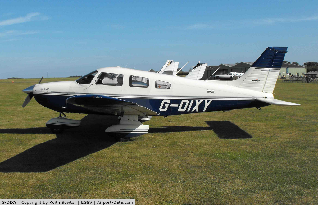 G-DIXY, 1998 Piper PA-28-181 Cherokee Archer III C/N 28-43195, Visiting aircraft
