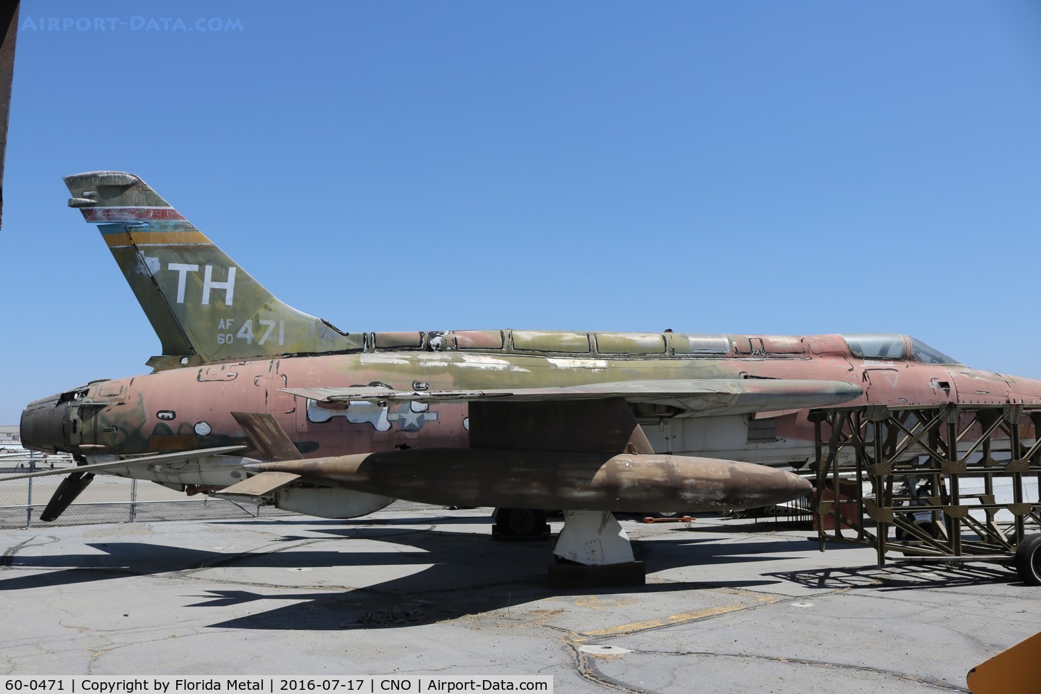 60-0471, 1960 Republic F-105D Thunderchief C/N D159, F-105D